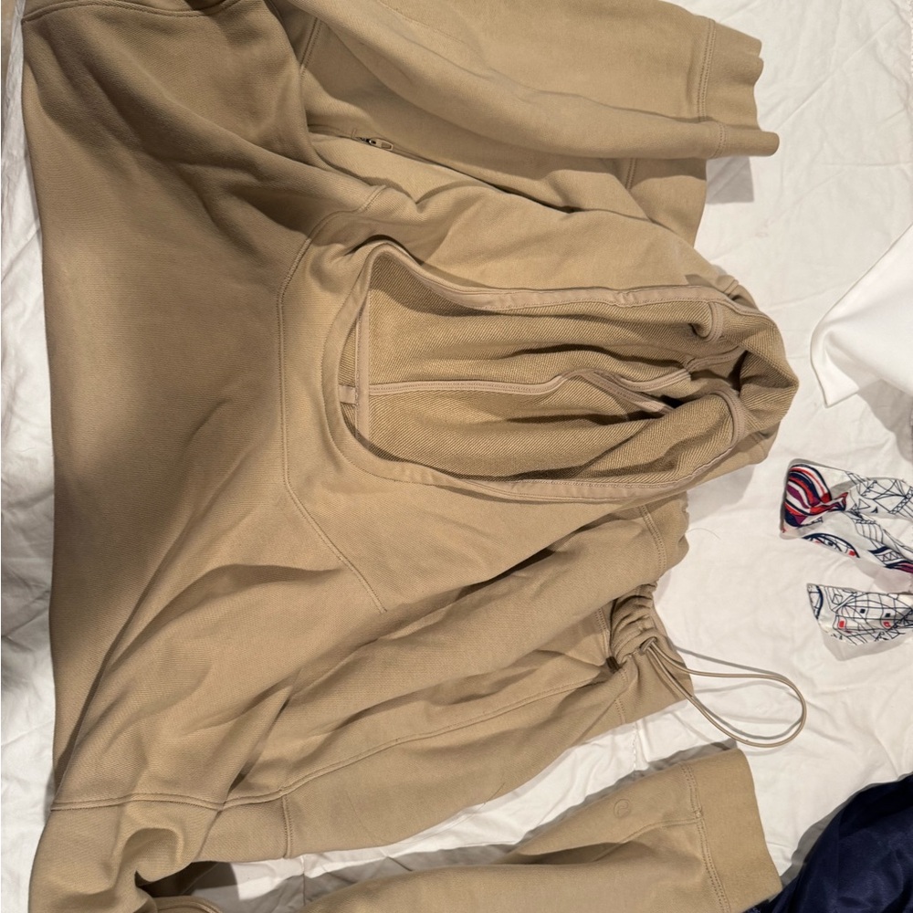 Tan LuluLemon Hoodie